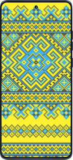 Силиконовый чехол Вышиванка 41 для Motorola Edge 60 Fusion 5G - 1175u-4021 изображение 