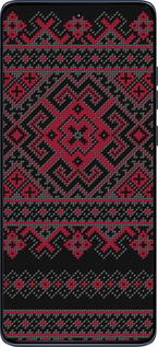 Силиконовый чехол Вышиванка 52 для Motorola Edge 60 Fusion 5G - 1763u-4021 изображение 