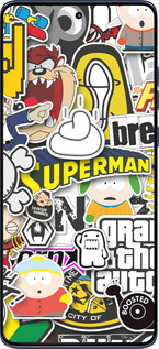 Силіконовий чехол Popular logos для Motorola Edge 60 Fusion 5G - 4023u-4021 изображение 