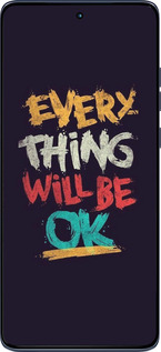 Силиконовый чехол Все будет хорошо для Motorola Edge 60 Fusion 5G - 4068u-4021 изображение 