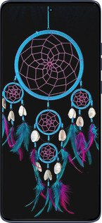 Силиконовый чехол Ловец снов для Motorola Edge 60 Fusion 5G - 4070u-4021 изображение 
