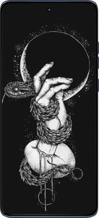 Силіконовий чехол Змія в руці для Motorola Edge 60 Fusion 5G - 4149u-4021 изображение 