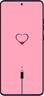 Силіконовий чехол Підзарядка серця1 для Motorola Edge 60 Fusion 5G - 4275u-4021 изображение 