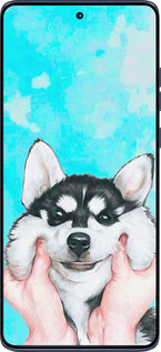 Силиконовый чехол Улыбнись для Motorola Edge 60 Fusion 5G - 4276u-4021 изображение 