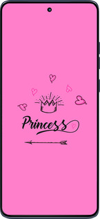 Силіконовий чехол Princess для Motorola Edge 60 Fusion 5G - 4361u-4021 изображение 