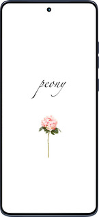 Силіконовий чехол Півонія для Motorola Edge 60 Fusion 5G - 4366u-4021 изображение 