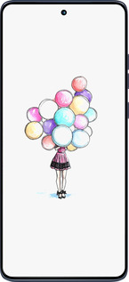 Силиконовый чехол Шарики для Motorola Edge 60 Fusion 5G - 4387u-4021 изображение 