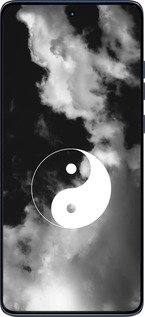 Силіконовий чехол Інь і янь для Motorola Edge 60 Fusion 5G - 4389u-4021 изображение 