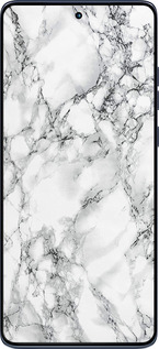 Силиконовый чехол Мрамор белый для Motorola Edge 60 Fusion 5G - 4480u-4021 изображение 