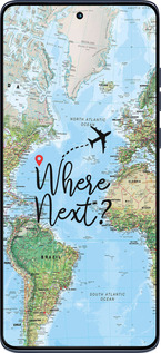 Силиконовый чехол Путешествие для Motorola Edge 60 Fusion 5G - 4503u-4021 изображение 