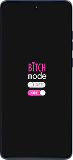 Силиконовый чехол Bitch mode для Motorola Edge 60 Fusion 5G - 4548u-4021 изображение 