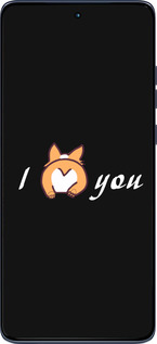 Силиконовый чехол Люблю для Motorola Edge 60 Fusion 5G - 4586u-4021 изображение 