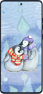 Силиконовый чехол Новогодний 5 для Motorola Edge 60 Fusion 5G - 4618u-4021 изображение 