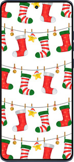 Силиконовый чехол Новогодний 9 для Motorola Edge 60 Fusion 5G - 4622u-4021 изображение 