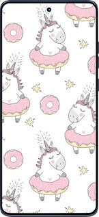 Силиконовый чехол Единорожки для Motorola Edge 60 Fusion 5G - 4659u-4021 изображение 