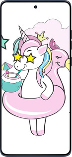 Силиконовый чехол Crown Unicorn для Motorola Edge 60 Fusion 5G - 4660u-4021 изображение 