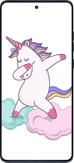 Силіконовий чехол Єдиноріг для Motorola Edge 60 Fusion 5G - 4702u-4021 изображение 