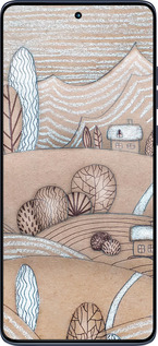 Силиконовый чехол Сказочные холмы для Motorola Edge 60 Fusion 5G - 4749u-4021 изображение 