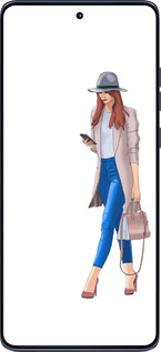 Силіконовий чехол Дівчинка 1 для Motorola Edge 60 Fusion 5G - 4751u-4021 изображение 