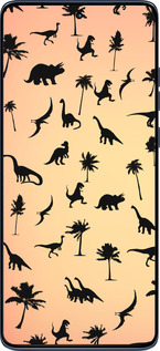 Силиконовый чехол Динозаврики 1 для Motorola Edge 60 Fusion 5G - 4772u-4021 изображение 