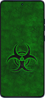 Силіконовий чехол biohazard 30 для Motorola Edge 60 Fusion 5G - 4848u-4021 изображение 