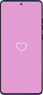 Силиконовый чехол Сердце 2 для Motorola Edge 60 Fusion 5G - 4863u-4021 изображение 