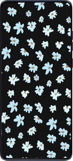 Силиконовый чехол Цветочный для Motorola Edge 60 Fusion 5G - 4900u-4021 изображение 