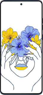 Силіконовий чехол Дівчина v4 для Motorola Edge 60 Fusion 5G - 5276u-4021 изображение 