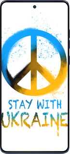 Силиконовый чехол Stay with Ukraine v2 для Motorola Edge 60 Fusion 5G - 5310u-4021 изображение 