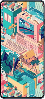 Силиконовый чехол № 5393 для Motorola Edge 60 Fusion 5G - 5393u-4021 изображение 