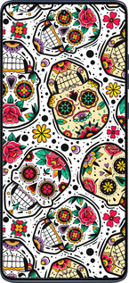 Силиконовый чехол Черепа для Motorola Edge 60 Fusion 5G - 5471u-4021 изображение 