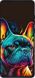 Силиконовый чехол Яркий бульдог для Motorola Edge 60 Fusion 5G - 5547u-4021 изображение 