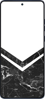 Силіконовий чехол Мармуровий шеврон для Motorola Edge 60 Fusion 5G - 5570u-4021 изображение 