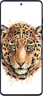 Силиконовый чехол Леопард v2 для Motorola Edge 60 Fusion 5G - 5606u-4021 изображение 