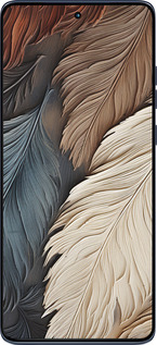 Силиконовый чехол Листья в стиле бохо для Motorola Edge 60 Fusion 5G - 5643u-4021 изображение 