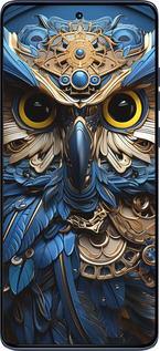 Силиконовый чехол Сова v2 для Motorola Edge 60 Fusion 5G - 5649u-4021 изображение 