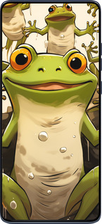 Силіконовий чехол Весела жаба для Motorola Edge 60 Fusion 5G - 5658u-4021 изображение 