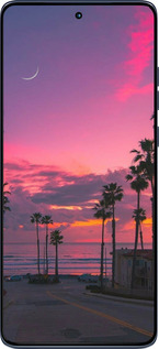 Силиконовый чехол Пальмы для Motorola Edge 60 Fusion 5G - 5873u-4021 изображение 