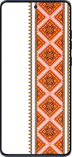 Силиконовый чехол Вышиванка 25 для Motorola Edge 60 Fusion 5G - 593u-4021 изображение 