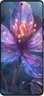 Силиконовый чехол Магический цветок для Motorola Edge 60 Fusion 5G - 6038u-4021 изображение 