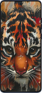 Силиконовый чехол Mini tiger для Motorola Edge 60 Fusion 5G - 6052u-4021 изображение 