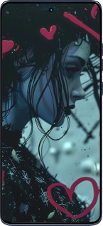 Силиконовый чехол XO Love v2 для Motorola Edge 60 Fusion 5G - 6057u-4021 изображение 