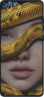 Силиконовый чехол Объятия змеи для Motorola Edge 60 Fusion 5G - 6081u-4021 изображение 