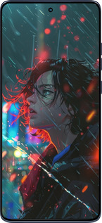 Силиконовый чехол Ночные огни для Motorola Edge 60 Fusion 5G - 6096u-4021 изображение 