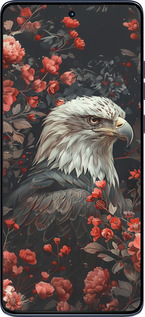 Силиконовый чехол Цветочный страж для Motorola Edge 60 Fusion 5G - 6102u-4021 изображение 