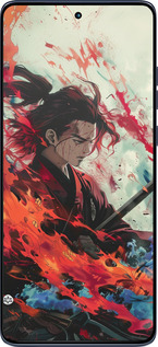 Силиконовый чехол Битва стихий для Motorola Edge 60 Fusion 5G - 6110u-4021 изображение 