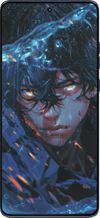 Силиконовый чехол Satoru Gojou для Motorola Edge 60 Fusion 5G - 6128u-4021 изображение 