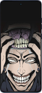 Силиконовый чехол Магическая Битва Kenjaku для Motorola Edge 60 Fusion 5G - 6151u-4021 изображение 