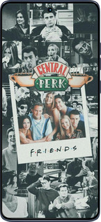 Силиконовый чехол Друзья для Motorola Edge 60 Fusion 5G - 6276u-4021 изображение 