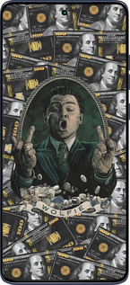 Силиконовый чехол Волк с валл стрит для Motorola Edge 60 Fusion 5G - 6287u-4021 изображение 